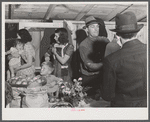 Farm family at Tri-County Farmers Co-op Market at Du Bois, Pennsylvania.