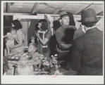 Farm family at Tri-County Farmers Co-op Market at Du Bois, Pennsylvania.