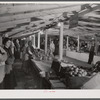 Interior of Tri-County Farmers Coop Market at Du Bois, Pennsylvania.