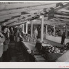 Interior of Tri-County Farmers Coop Market at Du Bois, Pennsylvania.