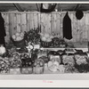 The booth of Mr. Kness at the Tri-County Farmers Co-op Market in Du Bois, Pennsylvania.
