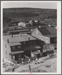 Mining town of Lansford, Pennsylvania, with power house and coal banks in background.