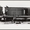 Lunch hour at the grading station at Camden, North Carolina.