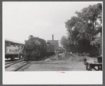 At the freight station in Elizabeth City, North Carolina.