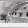 On board the "Princess Anne" super-deluxe luxury liner ferry plying between Little Creek, Virginia (Norfolk) and Cape Charles, Virginia.