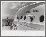 On board the "Princess Anne" super-deluxe luxury liner ferry plying between Little Creek, Virginia (Norfolk) and Cape Charles, Virginia.