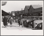 Saturday afternoon on main street in Caribou, Maine.