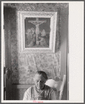 Grandmother in the Patrick Dumond family, French-Canadian potato farmer in Lille, Maine.