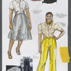 Costume design sketch for The Color Purple