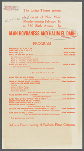 Music Division clipping file