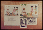 Slide of paper ephemera from China trip