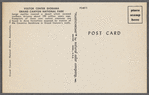 Repitles roaming desert, Grand Canyon National Park postcard
