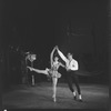 Leslie Caron and unidentified Ballets de Paris dancer