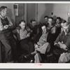 Meeting of members of Two Rivers Non-Stock Cooperative Association, FSA (Farm Security Administration) project. Waterloo, Nebraska.