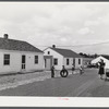 Children of defense workers playing outside of their homes in Sunset Village. Radford, Virginia. FSA (Farm Security Administration) project.