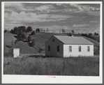 Rural home built by FSA (Farm Security Administration) for defense workers on property leased from farmers near Radford, Virginia.
