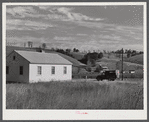 Rural home built by FSA (Farm Security Administration) for Howard H. Smith from Galax. Defense worker on J.T. Nolley's farm. Riner, Virginia, near Radford.