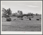 E. Wesley Altizer's farm on which FSA (Farm Security Administration) built a rural home for defense worker Hasan Charles Bellhasan. Near Radford, Virginia.