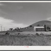 Rural home built by FSA (Farm Security Administration) for Howard H. Smith from Galax. Defense worker on J.T. Nolley's farm. Riner, Virginia, near Radford.