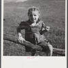 Phyllis Fleming, daughter of defense worker, Floyd W. Fleming from Spencer, North Carolina, who lives in new rural home built by FSA (Farm Security Administration) on T.H. Walter's farm near Radford, Virginia.