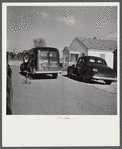 Laundry and dry cleaning delivery in Sunset Village. FSA (Farm Security Administration) project for defense workers, Radford, Virginia.