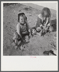 Children of defense workers playing outside of their homes in Sunset Village. FSA (Farm Security Administration) housing project. Radford, Virginia.