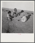 Children of defense workers playing outside their homes in Sunset Village. Radford, Virginia. FSA (Farm Security Administration) project.
