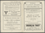 Program for Shuffle Along 1930 at Werba's Flatbush Theatre