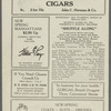 Program for Shuffle Along at the Orpheum in Harrisburg, Pennsylvania
