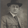 Portrait photograph of magician Harry Rouclere
