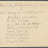 Magicians and family in the garden of the Hotel Rouclere