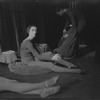 Unidentified dancers backstage, George Balanchine's "The Nutcracker" at New York City Ballet