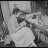 Dressing room, George Balanchine's "The Nutcracker" at New York City Ballet