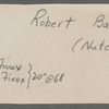 Photographer's note