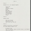 Program for Don't Bother Me, I Can't Cope at the Bruno Walter Auditorium, Library for the Performing Arts
