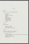 Program for Don't Bother Me, I Can't Cope at the Bruno Walter Auditorium, Library for the Performing Arts