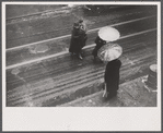Rain and snow in Providence, Rhode Island.
