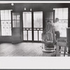Mr. J.H. Parham, barber and notary public in Centralhatchee, Heard County, Georgia.