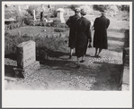 At a funeral of a member of an old Green County family, the Boswells, Georgia.