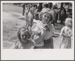 At the May Day pageant in Siloam, Greene County, Georgia.