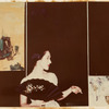 Three mounted photographs of unidentified personnel of the Living Theatre during the stage production R.U.R