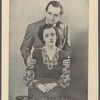 Cover of the souvenir program for the stage production The Bishop Misbehaves featuring Paul Gilmore and Virginia Gilmore