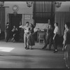Unidentified people in rehearsal