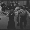 Unidentified people in rehearsal