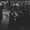 Unidentified people in rehearsal