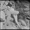Tanaquil Le Clercq outdoors in costume for "Swan Lake"