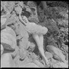 Tanaquil Le Clercq outdoors in costume for "Swan Lake"