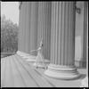 Diana Adams outdoors in costume for "Daphnis and Chloe"