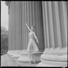 Diana Adams outdoors in costume for "Daphnis and Chloe"