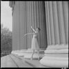 Diana Adams outdoors in costume for "Daphnis and Chloe"